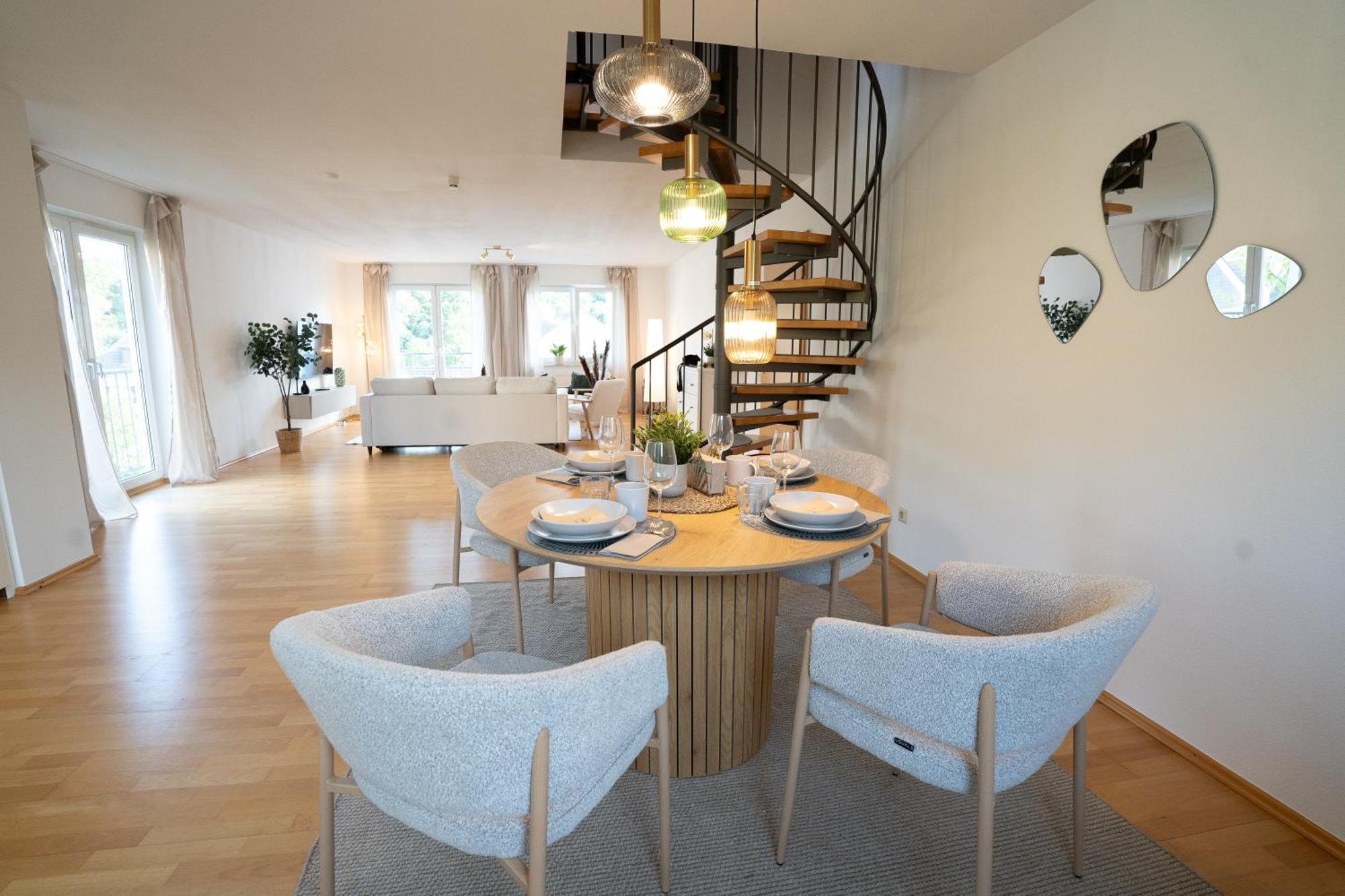 Stilvolle Maisonette Mit Charme باد هونيف ام راين المظهر الخارجي الصورة